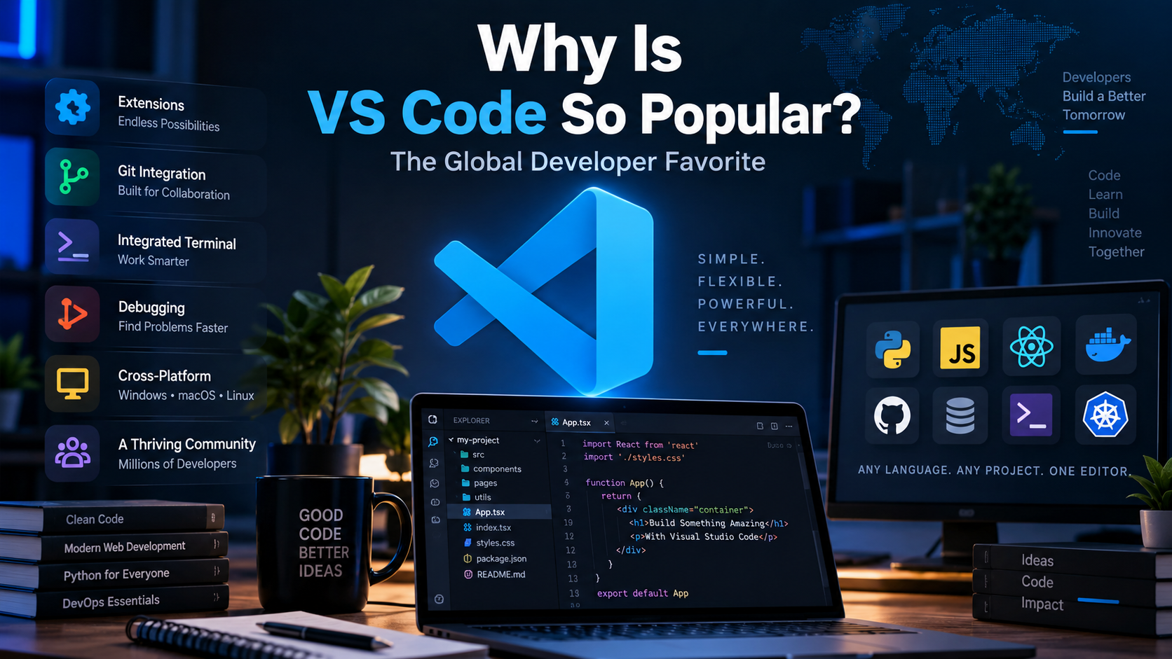 why is VS Code mostly use